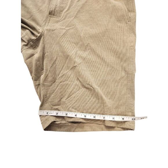 LINKSOUL Performance Golf Shorts Mens 38x10 light beige Poly - Picture 12 of 12